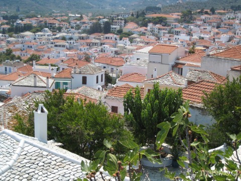 Město Skopelos, autor: Titanas